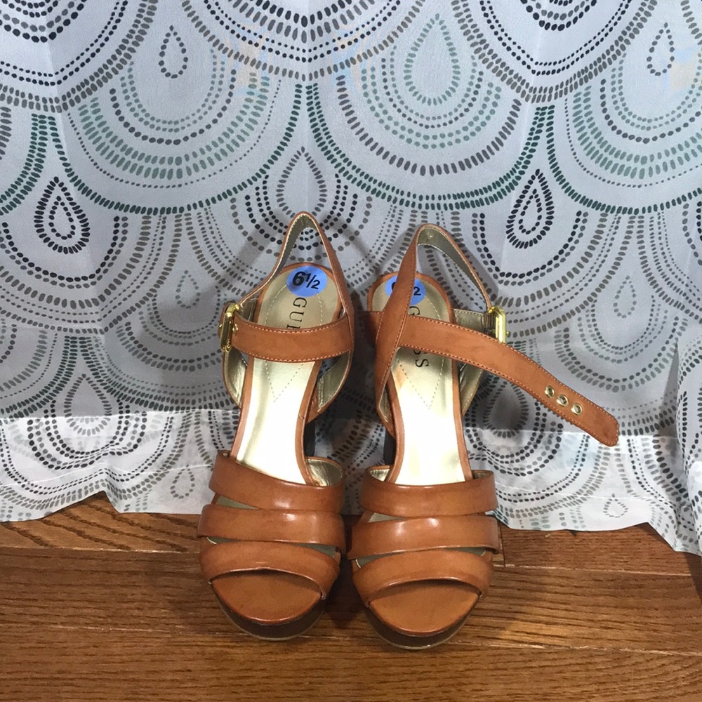 Brown Guess Sandals